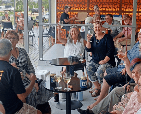 RIDGEMILL ESTATE Friday Night Soiree Group Of Friends