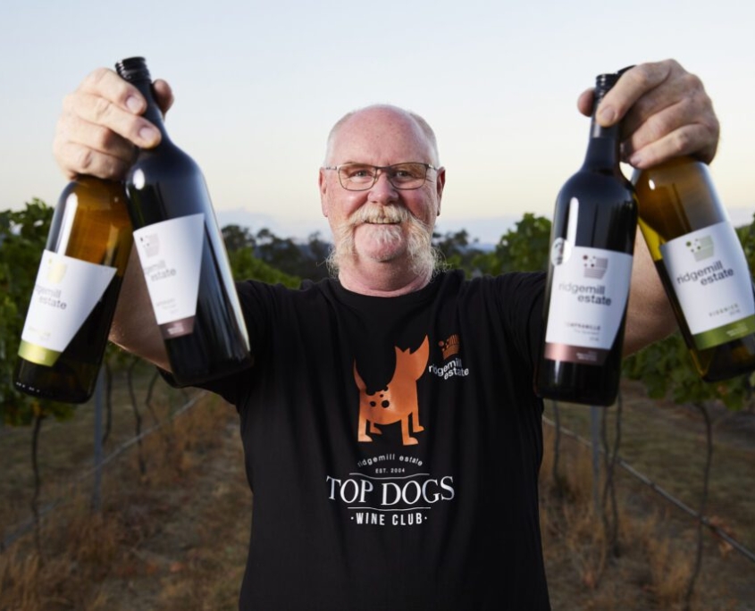 RIDGEMILL ESTATE Stanthope Wine Maker Peter McGlashan