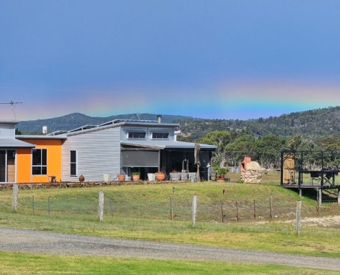 RIDGEMILL ESTATE Stanthorpe Twilight Dinner Overlooking the Estate RIDGEMILL ESTATE Overlooking the Estate